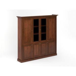 IN-2221 Шкаф комбинированный 2230 x 422 x 2100h /шпон Американского ореха ТА06В/