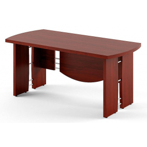 В 101  Стол руководителя 2000х900х750/Бургунди/