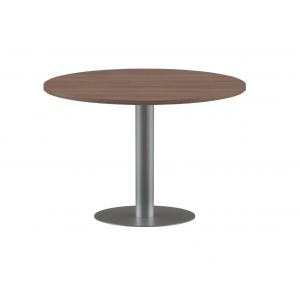 ПРГ-100 Стол для переговоров 1000x1000x750 /ясень шимо/серебряный/