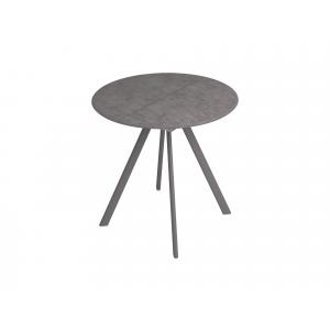 Орфей-50.1 (02) Бетон темный/Серый Стол обеденный 900(1200)х900х760