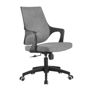 Кресло офисное Chair 928/ткань кашемир серый/крестовина пластик