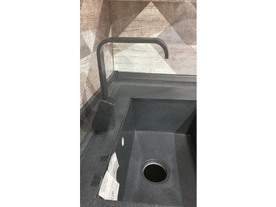 РАСПРОДАЖА!!! Кран арт.1424, обсидиан