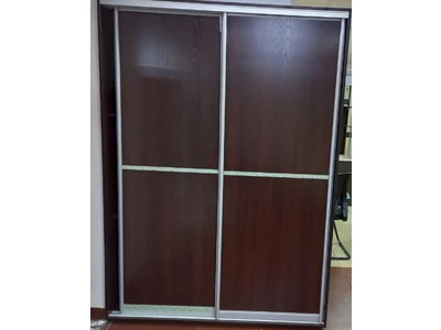 РАСПРОДАЖА! Шкаф-купе  2 полки   (Венге)1500*500*2100