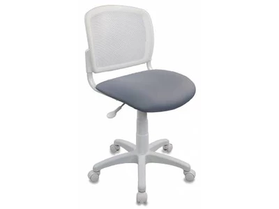 Кресло детское CH-W296NX/15-48 /белый TW-15 сиденье серый 15-175/