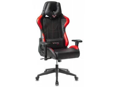 Кресло игровое Zombie VIKING 5 AERO RED черный/красный искусст.кожа/ткань