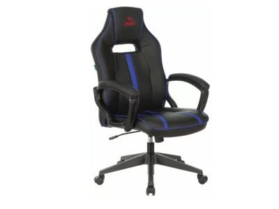Кресло игровое Zombie VIKING A3 BL черный/синий искусственная кожа