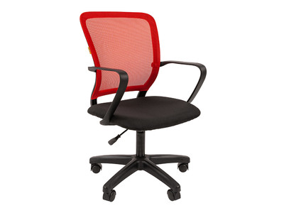 Офисное кресло CHAIRMAN 698 LT, TW-69 красный