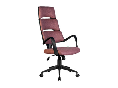 Кресло руководителя Chair SAKURA черный пластик/фьюжн терракота ткань