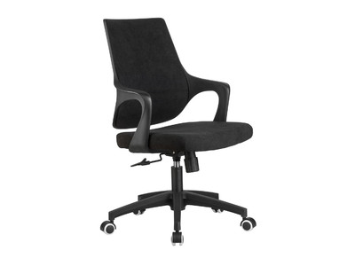 Кресло офисное Chair 928/ткань кашемир черный/крестовина пластик