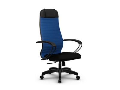 Кресло B 1b 21/К130, Основание 17831,ткань синий/черный,PL