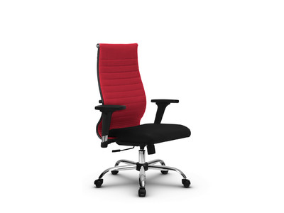 Кресло B 2b 19/2D Основание 17833,ткань черный/красный,CH