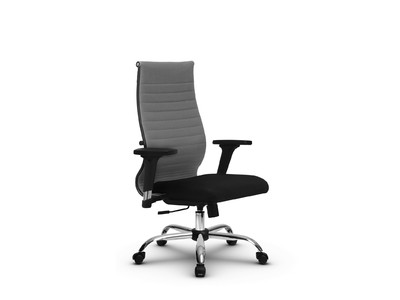 Кресло B 2b 19/2D Основание 17833,ткань черный/серый,CH