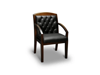 Кресло руководителя Сongress lux кресло/цвет черный, кожа/