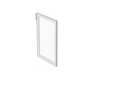 Ts-09.1 Дверь высокая стекло 450x22x1936 /Палдао/