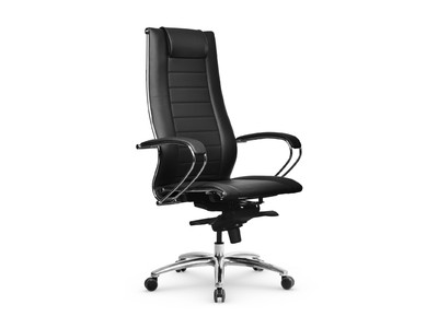 Кресло SAMURAI LUX Infinity Easy Clean (MPES)/Черный /, ХРОМ