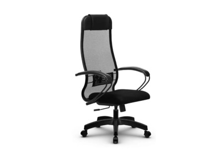 Кресло МЕТТА-11(MPRU)/подл.130/осн.001 (Черный)