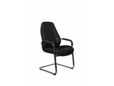 Кресло Chair F385 Чёрный на полозьях