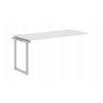 Промежуточный стол XQIST 1670  1600x700x750  /Белый/Алюминий/