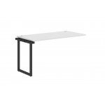 Промежуточный стол XQIST 1470  1400x700x750 /Белый/Антрацит/