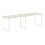 Рабочая станция XQWST 2470  2406x700x750 /Сосна Эдмонд/Белый/