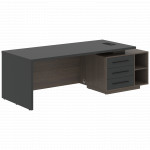 VCT 2390 (L/R) Стол руководителя 2200х900х750 /Дуб Сильвер/Яшма/