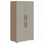 VMCS 80.4 Шкаф с 2-мя комплектами глухих малых дверей 800х430х1517 /Кобра/Аметист/