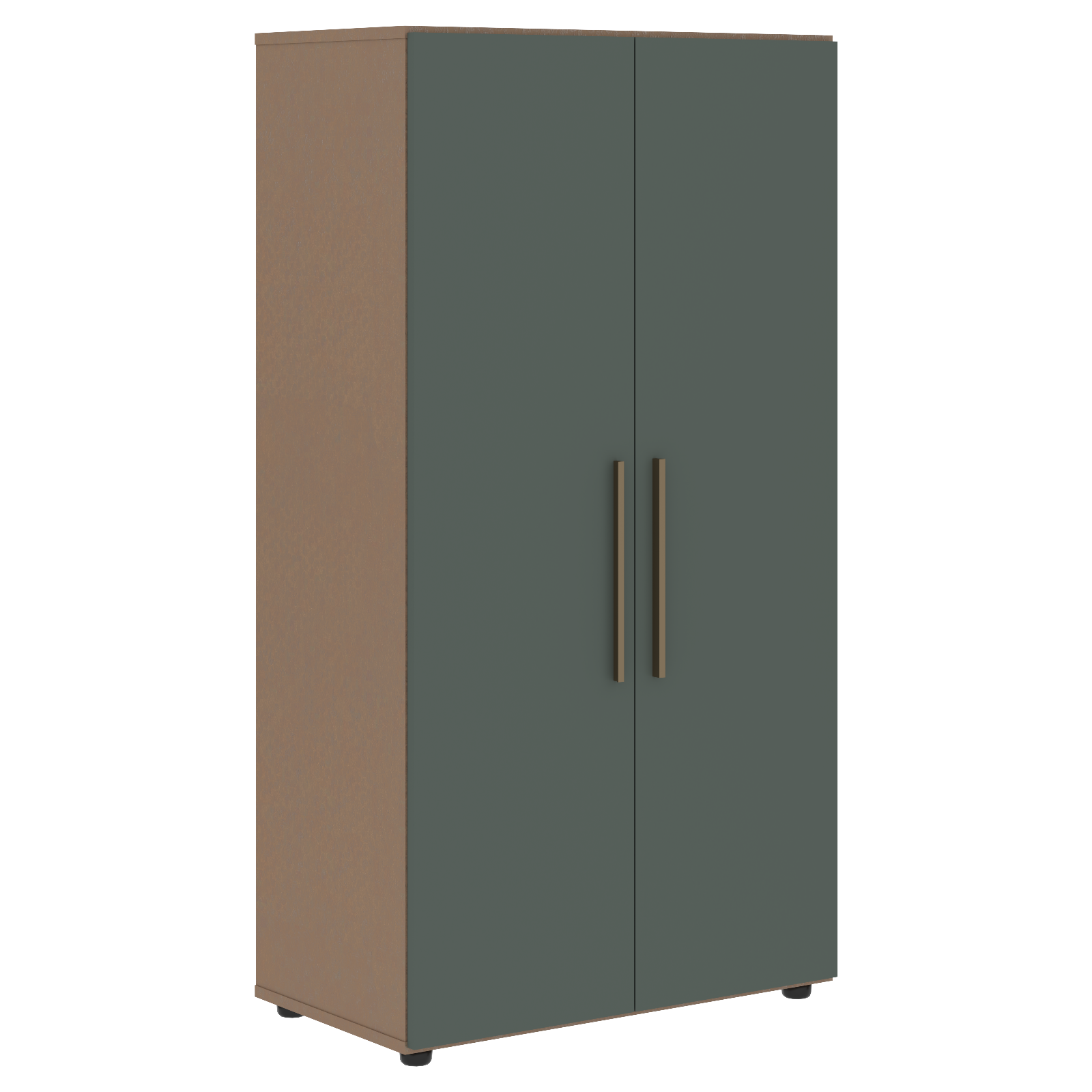 VMCS 80.1 Шкаф с глухими средними дверьми 800х430х1517 /Кобра/Нефрит/