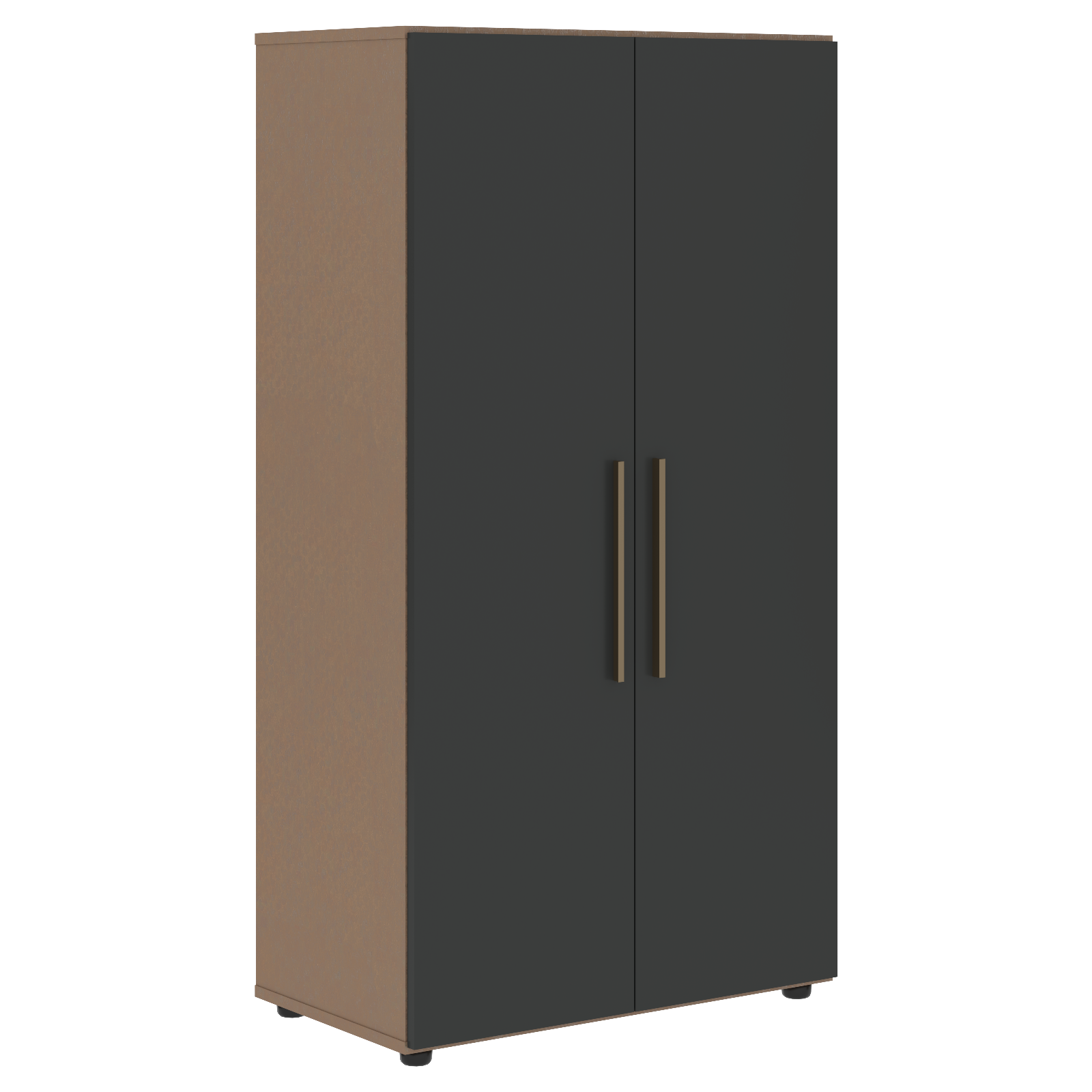 VMCS 80.1 Шкаф с глухими средними дверьми 800х430х1517 /Кобра/Яшма/