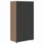 VMCS 80.1 Шкаф с глухими средними дверьми 800х430х1517 /Кобра/Яшма/