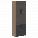 VHCS 80.3 Шкаф с глухими средними и малыми дверьми 800х430х2285 /Кобра/Яшма/
