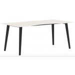Стол руководителя JST 1890  1800x900x750 мм/Ясень белый/Антрацит/