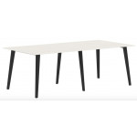 Стол для заседаний JCT 2211  2200x1100x750 мм/Ясень белый/Антрацит/