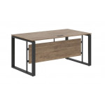 Стол письменный EST 169  1600x900x750 мм/Кария Пальмира/Антрацит/