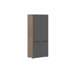 Гардероб Enio MCW 85  854x441x1956/Кария Пальмира/Антрацит/