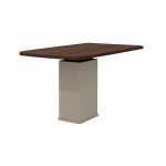 As-10  Брифинг-приставка 140*80*76 /Дуб дюваль/серый кварц/