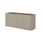 As-34 Греденция 171*52*75 /Дуб дюваль/серый кварц/