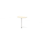 W-12+L-740 Приставка с опорой Work дуб Сонома светлый