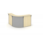 RIVA  А.РН-5 Ресепшен набор вариант №5  1894*1894*1150 мм /клен/металлик/