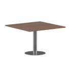 ПРГ-6 Стол для переговоров 1200x1200x750 /ясень шимо/серебряный/