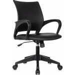 Кресло CH-695N черный экокожа крестов. пластик