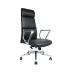 Кресло для руководителя ЛОНДОН ЛЮКС  Натуральная кожа/Черный/