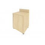 Тумба под холодильник с бортиком правая С-ТХ-60 Пр /600x550x750 мм/Акация лорка/