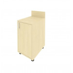 Тумба с полкой с бортиком правая С-Т-40 Пр /400x550x750/Клён/