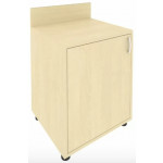 Тумба с полкой с бортиком левая С-Т-60 Л /600x550x750/Клён/