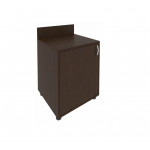 Тумба с полкой с бортиком левая С-Т-60 Л /600x550x750/Венге цаво/