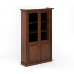 IN1321G Шкаф комбинированный 1334 x 422 x 2100h /шпон Американского ореха ТА06В/