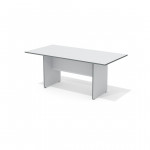 А-13П Стол конф.прямоуг-й 180*90*75 /светло-серый/