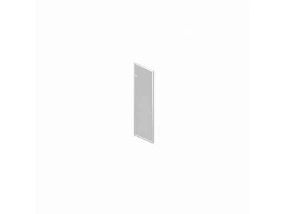 R-04.1 Двери стеклянные в алюминевой раме 39,6*116*2 /прозрачное/