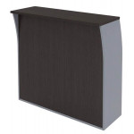 РС-2 Стойка прямая 1200 1240*510*1150 /венге/металик/