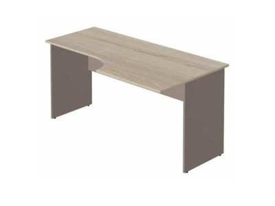 W-2.2R Стол интегральный 150*90*77/Дуб сонома светлый/мокко/
